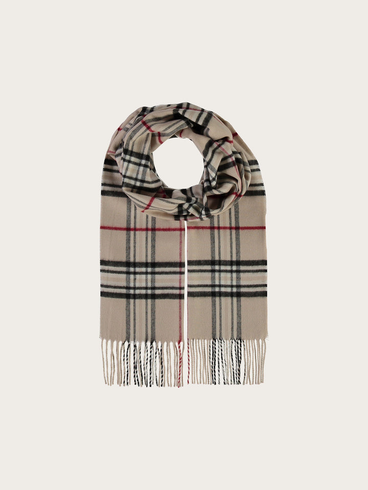Geschenkset mit FRAAS Plaid Cashmink-Schal und Regenschirm