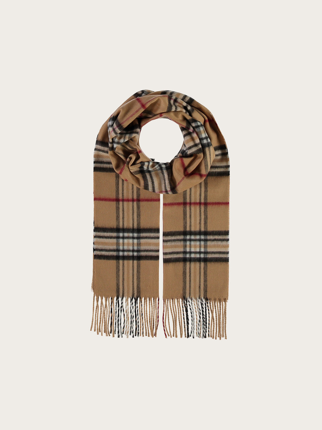 Geschenkset mit FRAAS Plaid Cashmink-Schal und Regenschirm