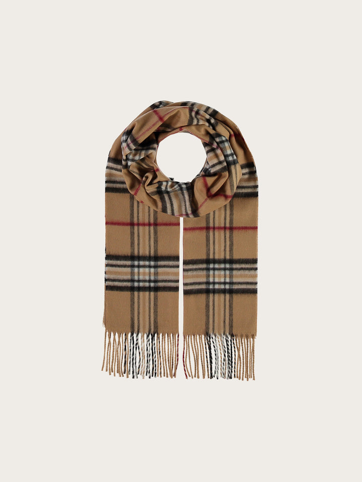 Geschenkset mit FRAAS Plaid Cashmink-Schal und Regenschirm