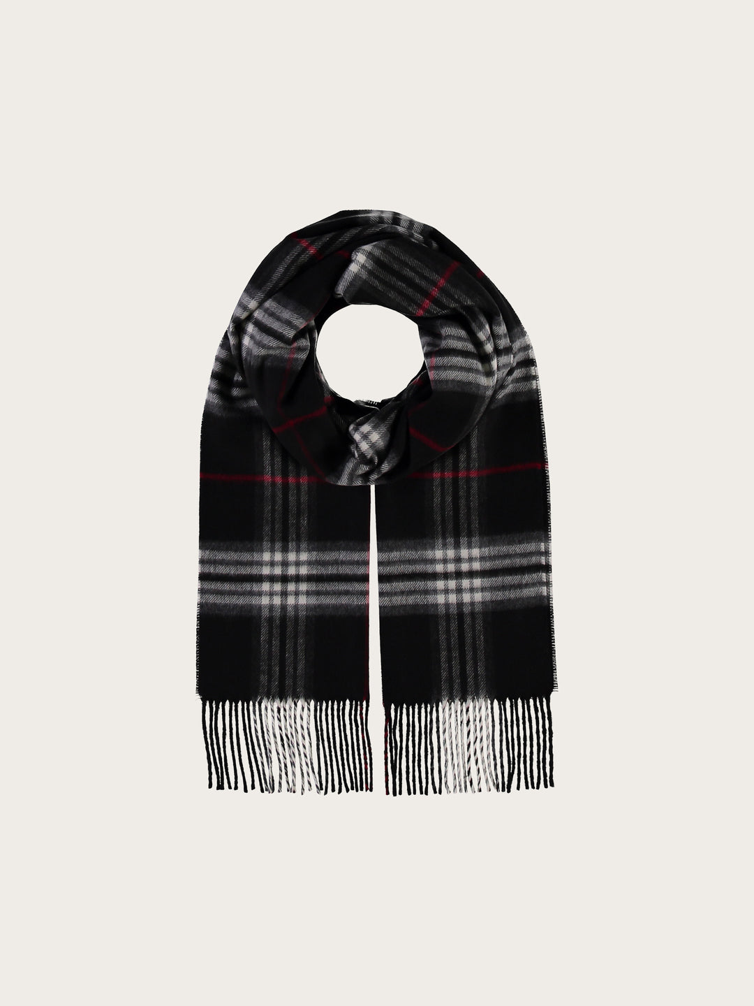 Geschenkset mit FRAAS Plaid Cashmink-Schal und Regenschirm