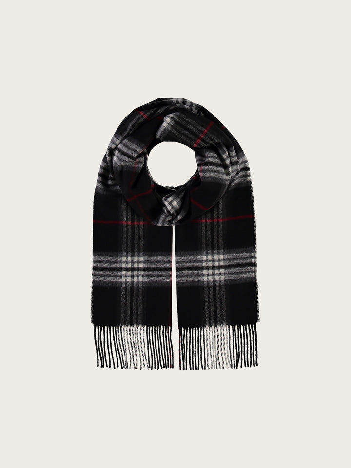 Geschenkset mit FRAAS Plaid Cashmink-Schal und Regenschirm