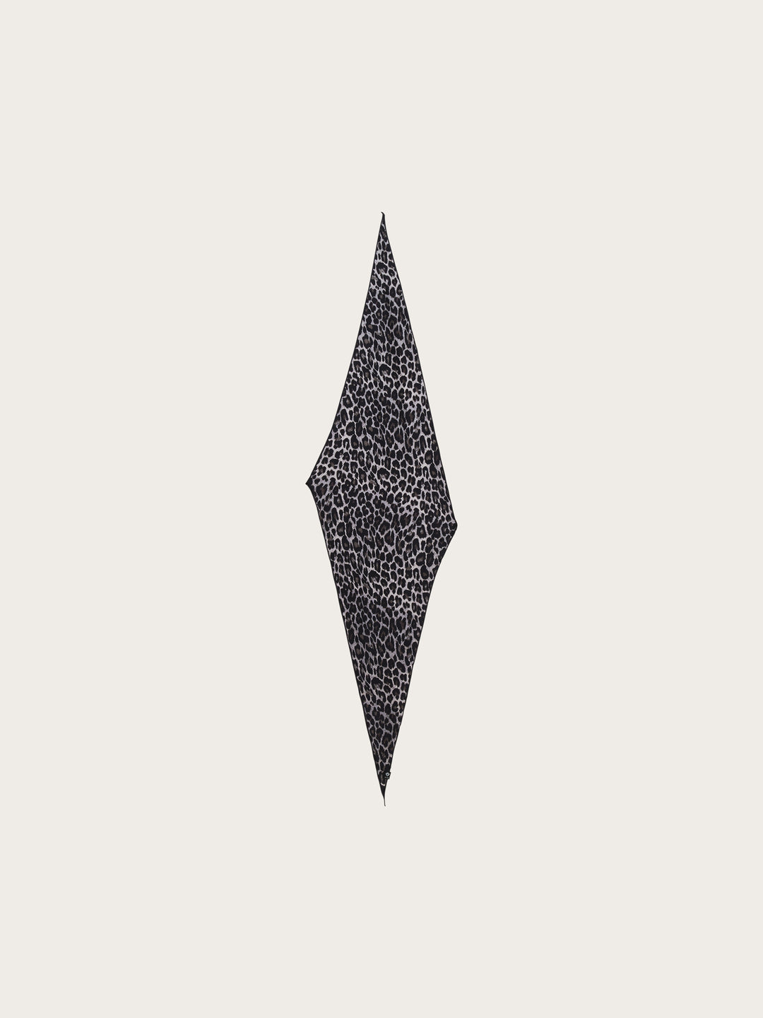 Diamond Shape Seidentuch mit Leo-Design