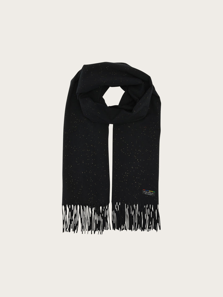 Elegante Cashmink-Stola mit zartem Glitzer