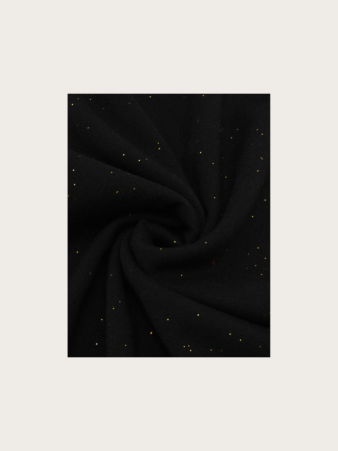 Elegante Cashmink-Stola mit zartem Glitzer