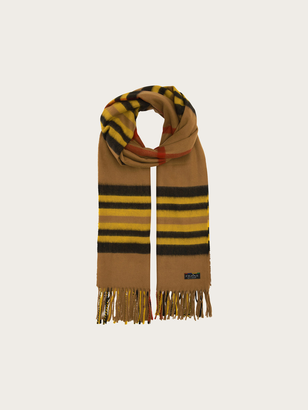 Breiter Cashmink-Schal mit FRAAS Plaid Karo