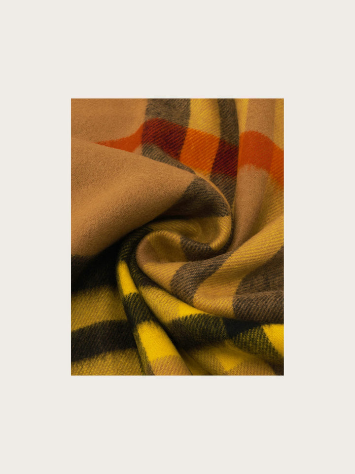 Breiter Cashmink-Schal mit FRAAS Plaid Karo