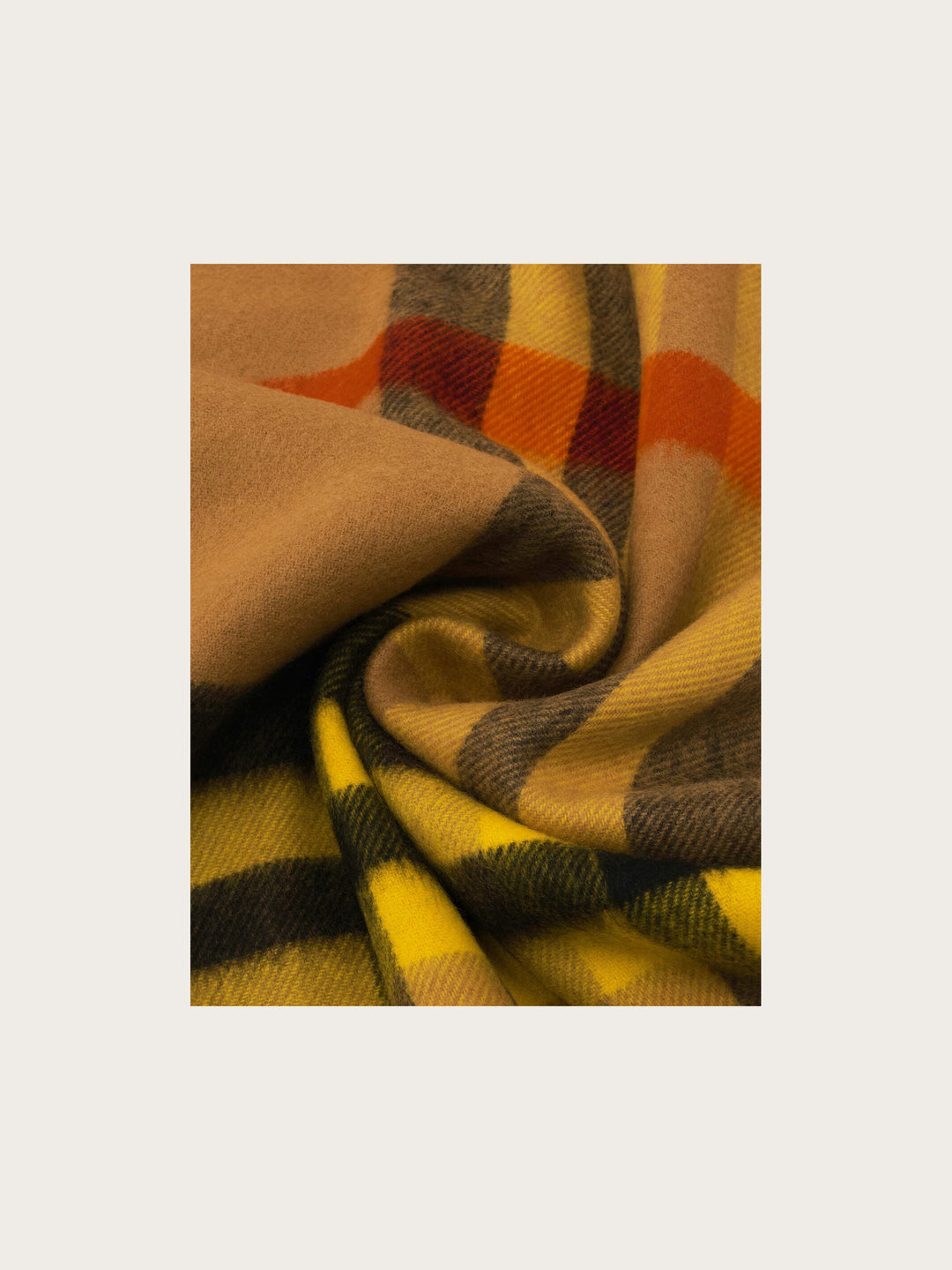 Breiter Cashmink-Schal mit FRAAS Plaid Karo