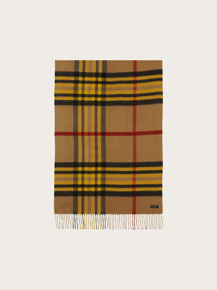 Breiter Cashmink-Schal mit FRAAS Plaid Karo
