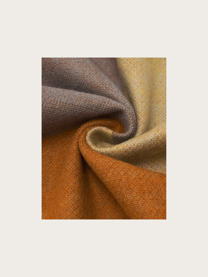 Cashmink-Schal mit geometrischem Colour Block Design