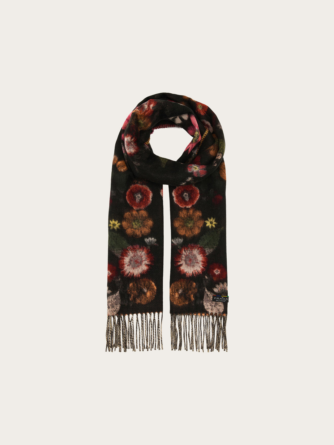 Cashmink-Schal mit floralem Muster - Made in Germany