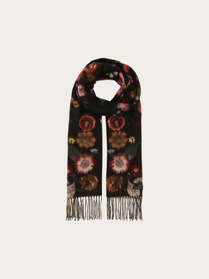 Cashmink-Schal mit floralem Muster - Made in Germany