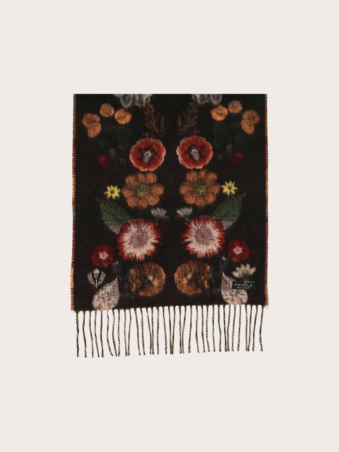 Cashmink-Schal mit floralem Muster - Made in Germany