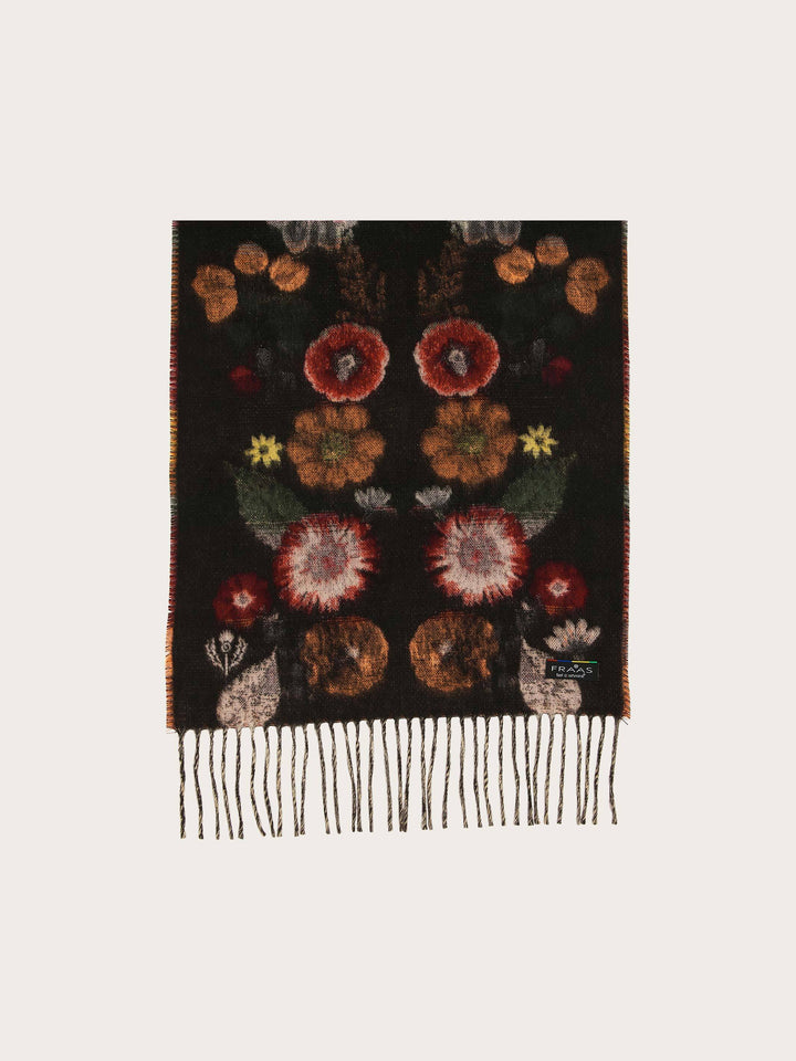 Cashmink-Schal mit floralem Muster - Made in Germany