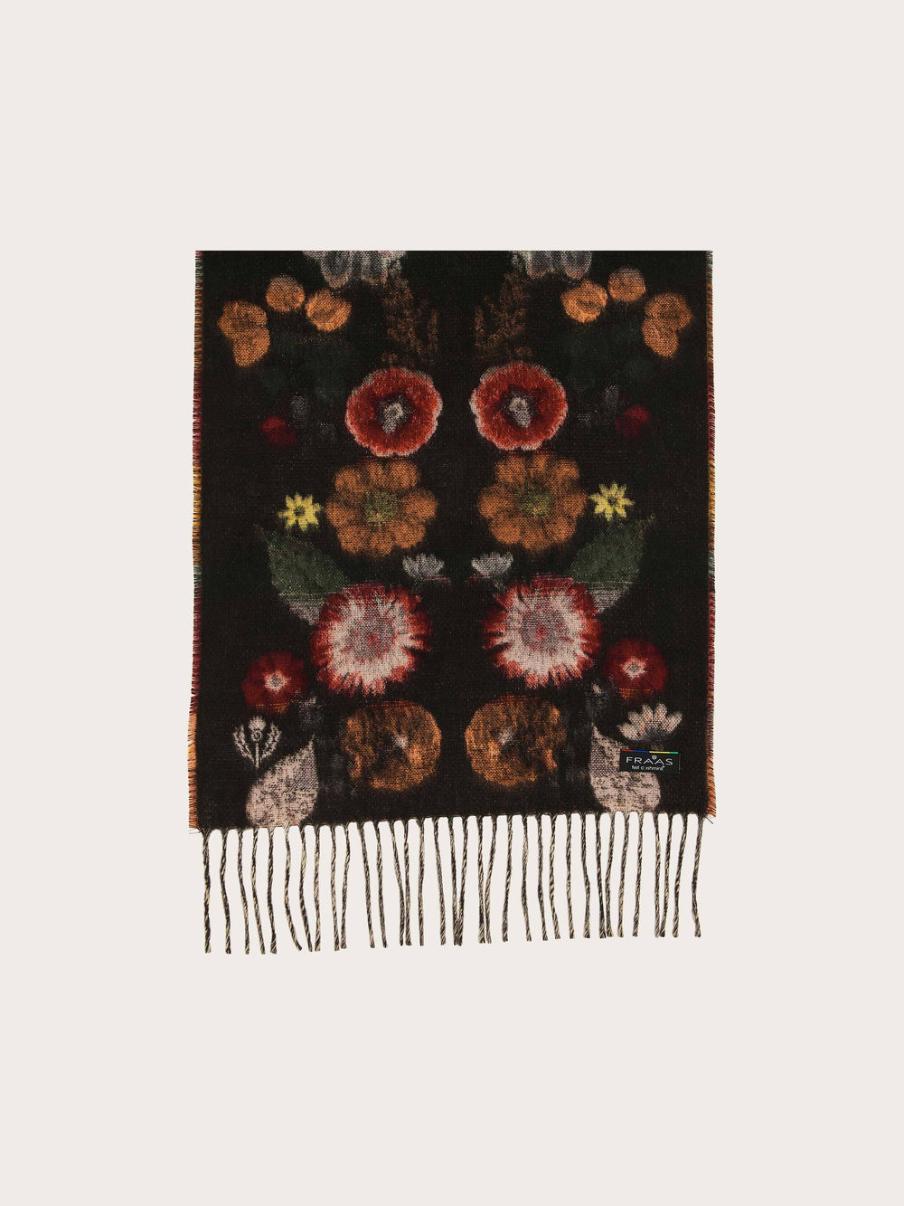 Cashmink-Schal mit floralem Muster - Made in Germany