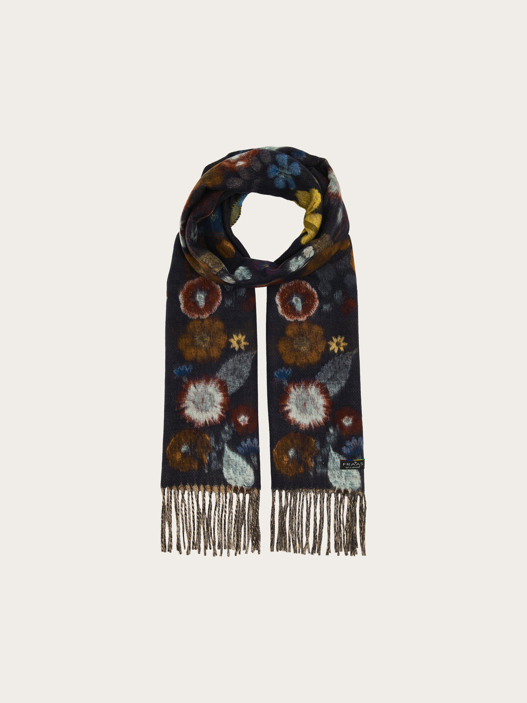 Cashmink-Schal mit floralem Muster - Made in Germany