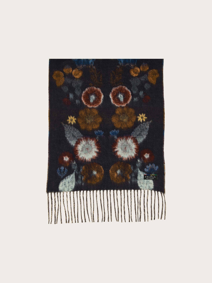 Cashmink-Schal mit floralem Muster - Made in Germany