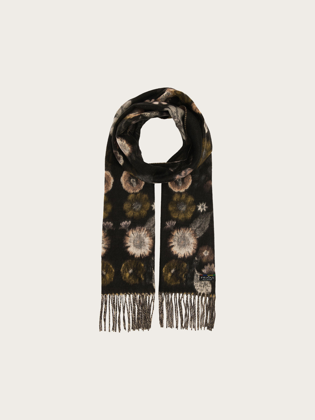 Cashmink-Schal mit floralem Muster - Made in Germany