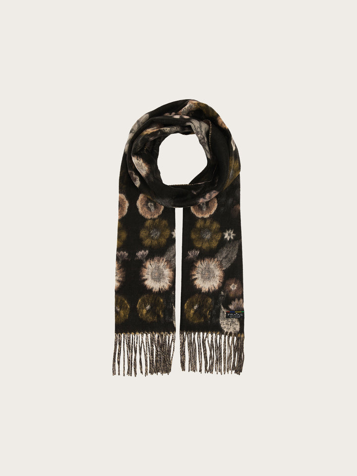Cashmink-Schal mit floralem Muster - Made in Germany