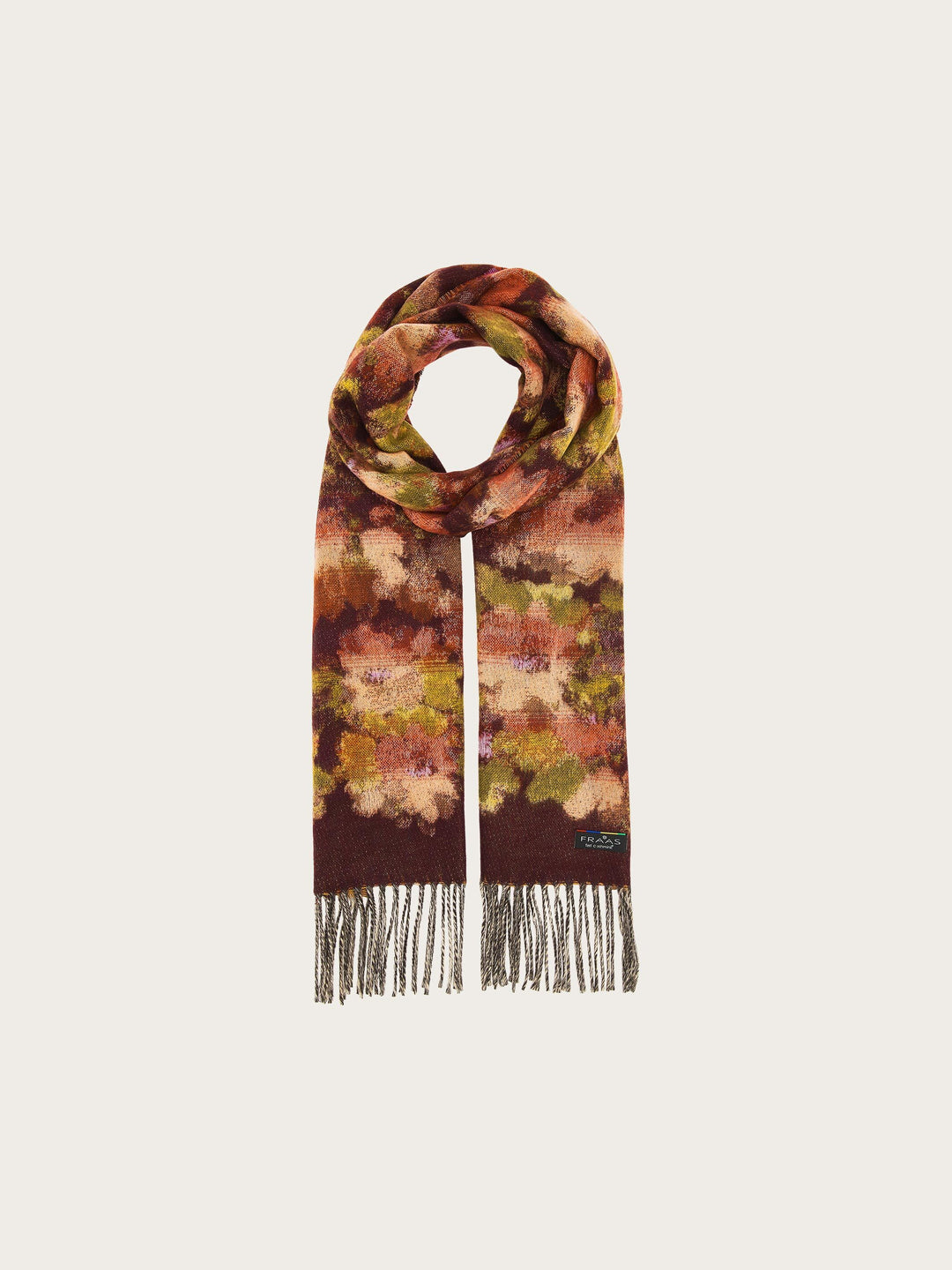 Cashmink-Schal mit buntem Blumen-Design