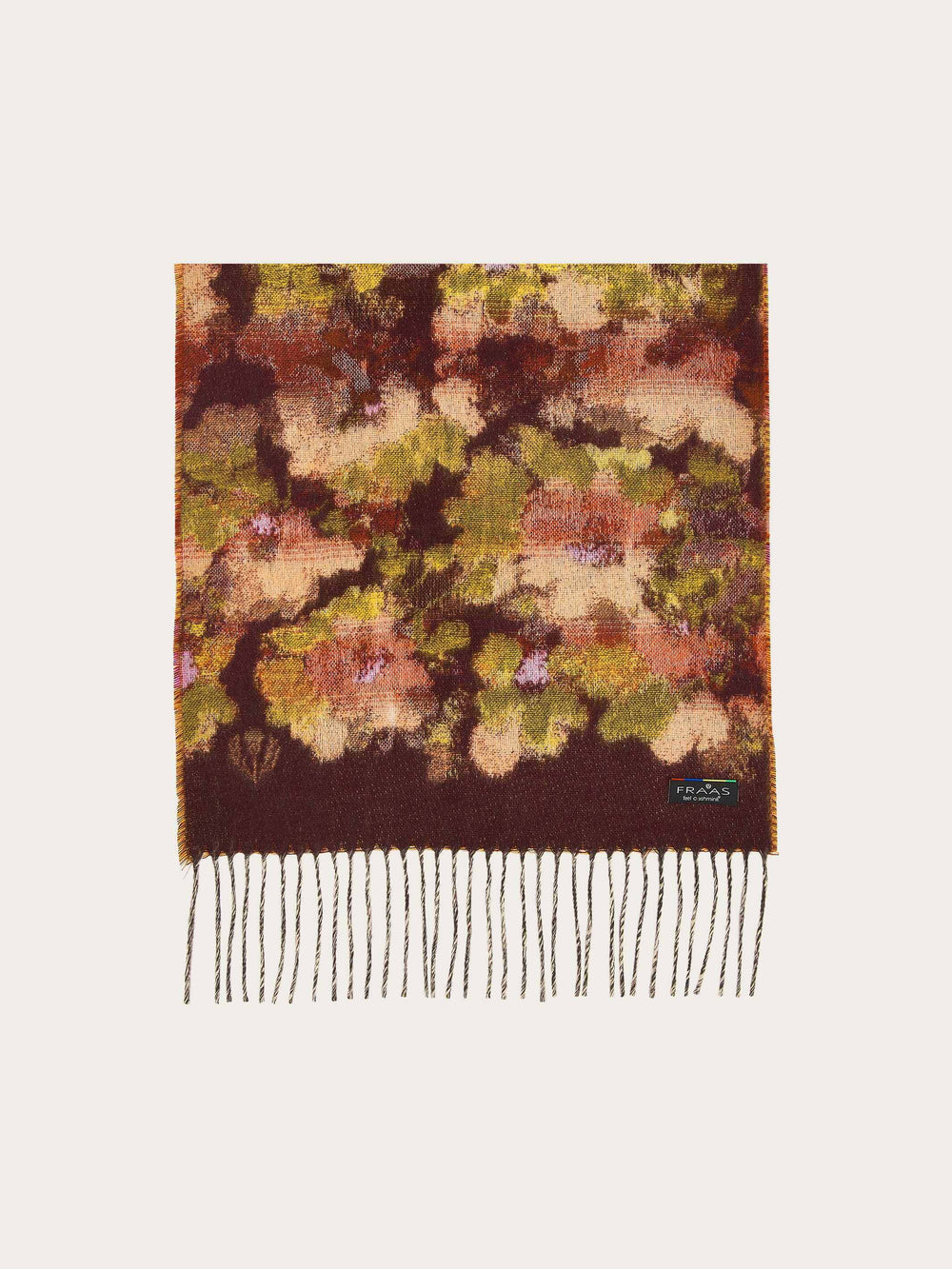 Cashmink-Schal mit buntem Blumen-Design