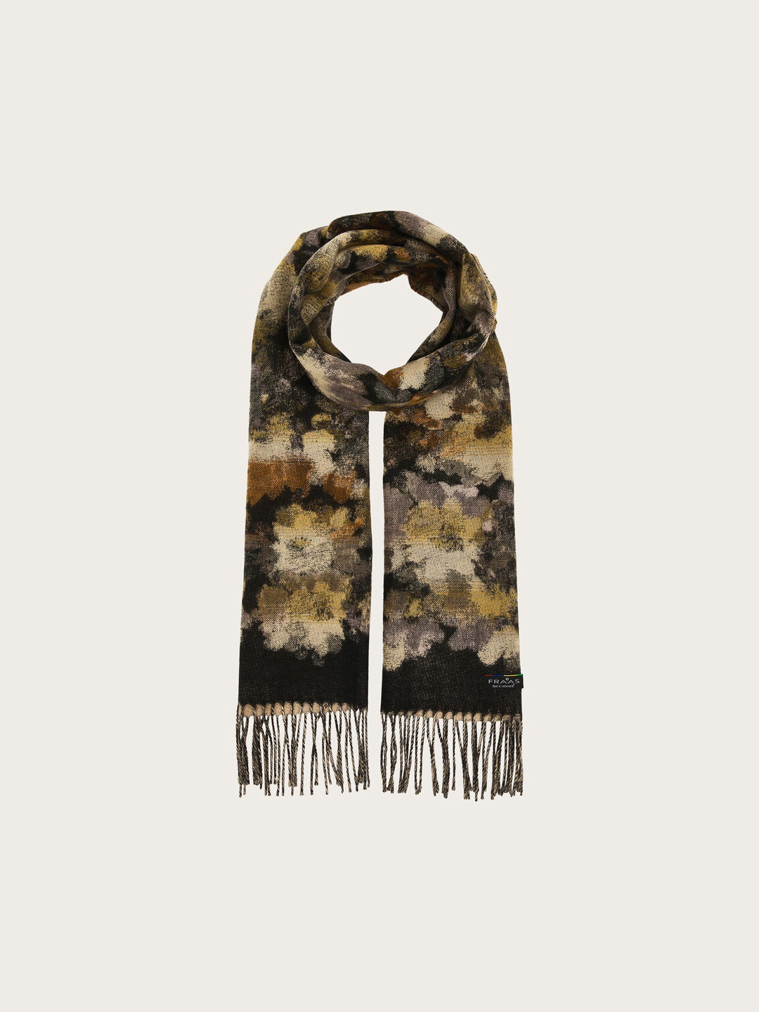Cashmink-Schal mit buntem Blumen-Design