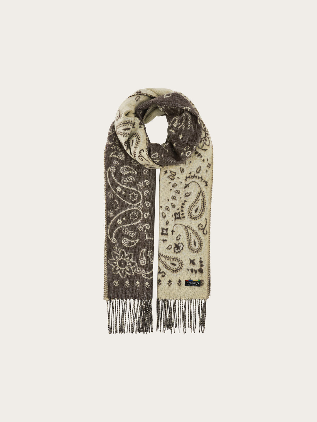 Doubleface Cashmink-Schal mit Paisley-Design