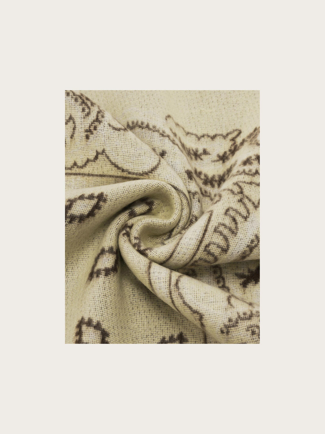 Doubleface Cashmink-Schal mit Paisley-Design