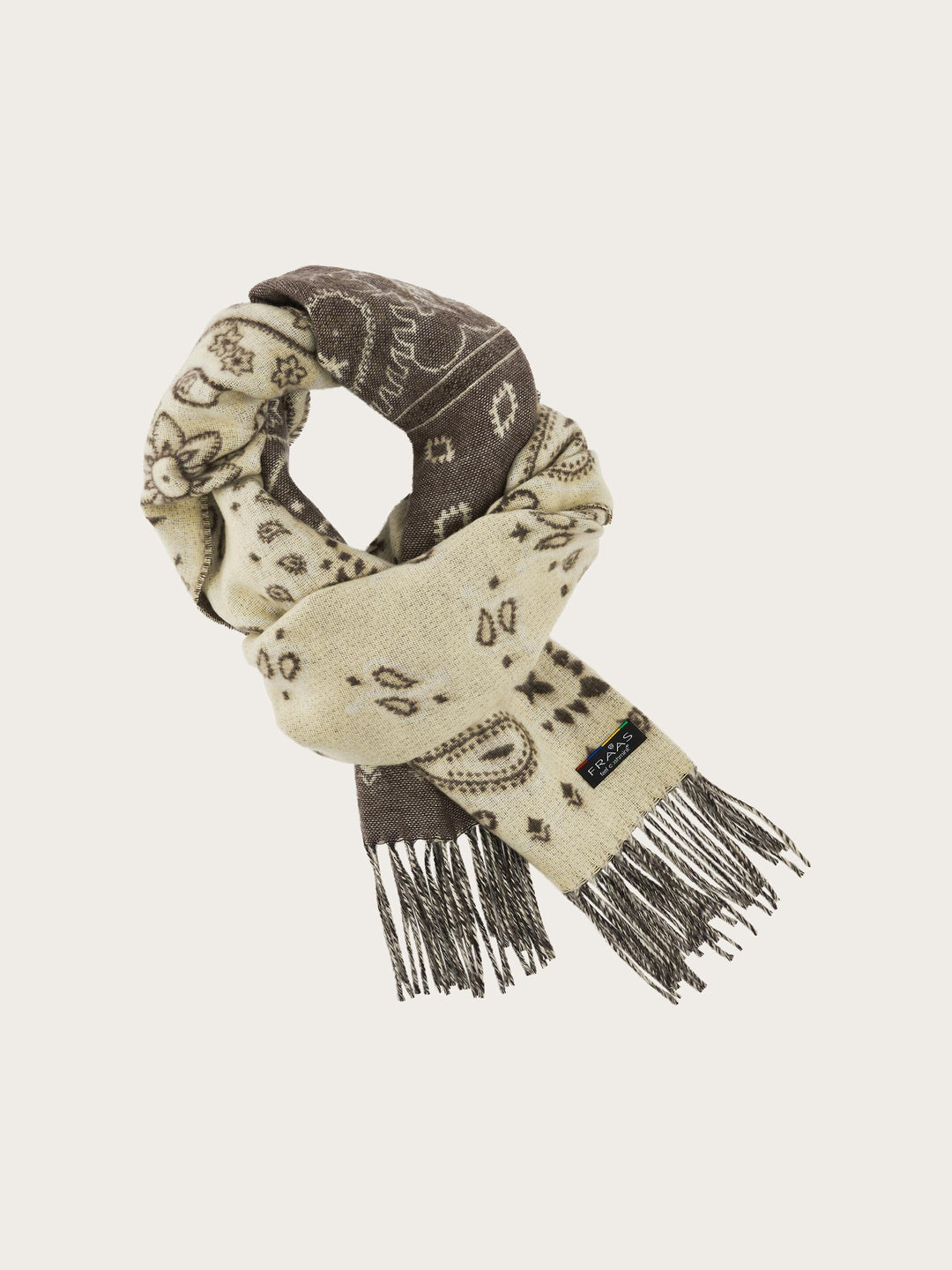 Doubleface Cashmink-Schal mit Paisley-Design