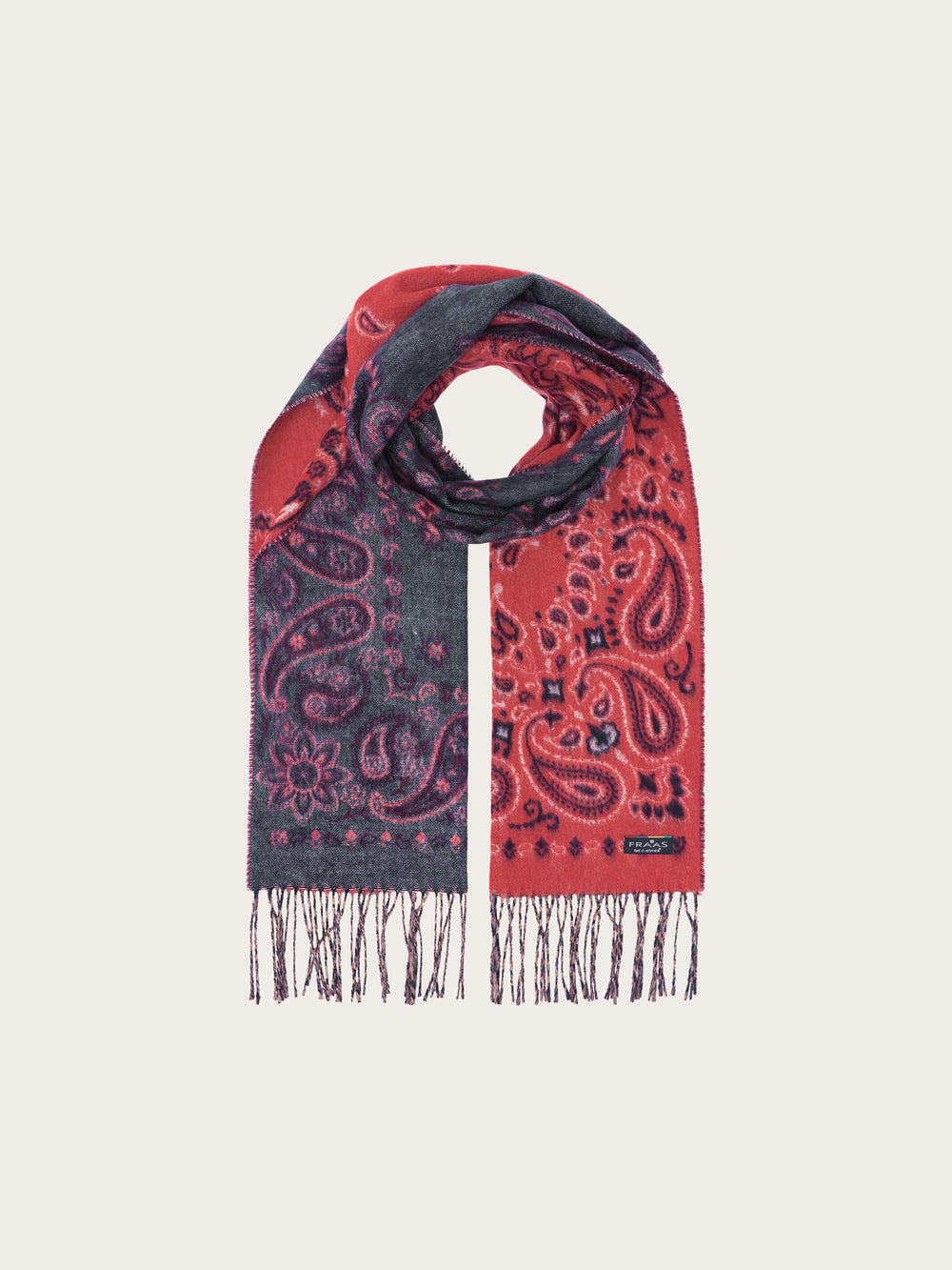 Doubleface Cashmink-Schal mit Paisley-Design
