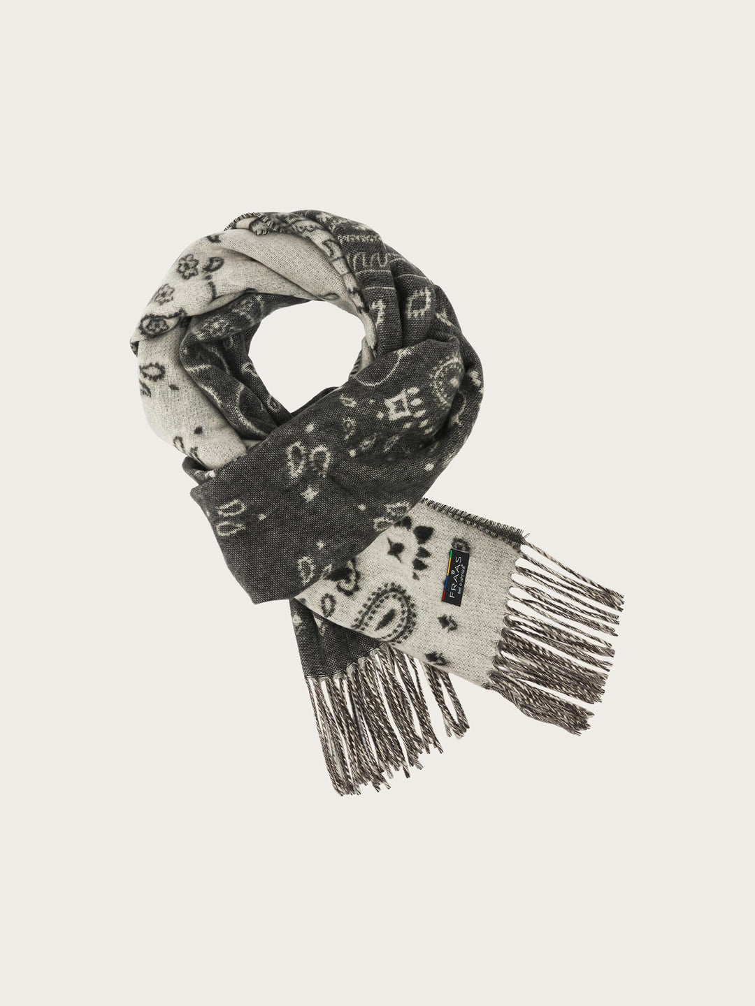 Doubleface Cashmink-Schal mit Paisley-Design