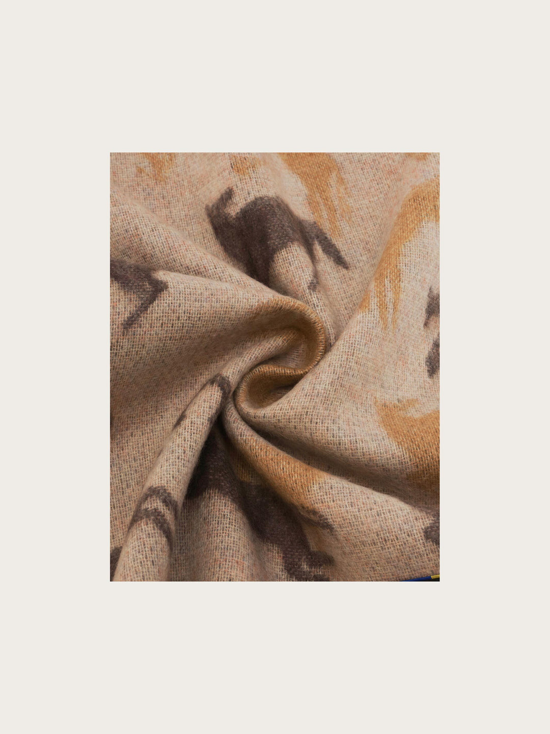 Cashmink-Schal mit Pferde-Design