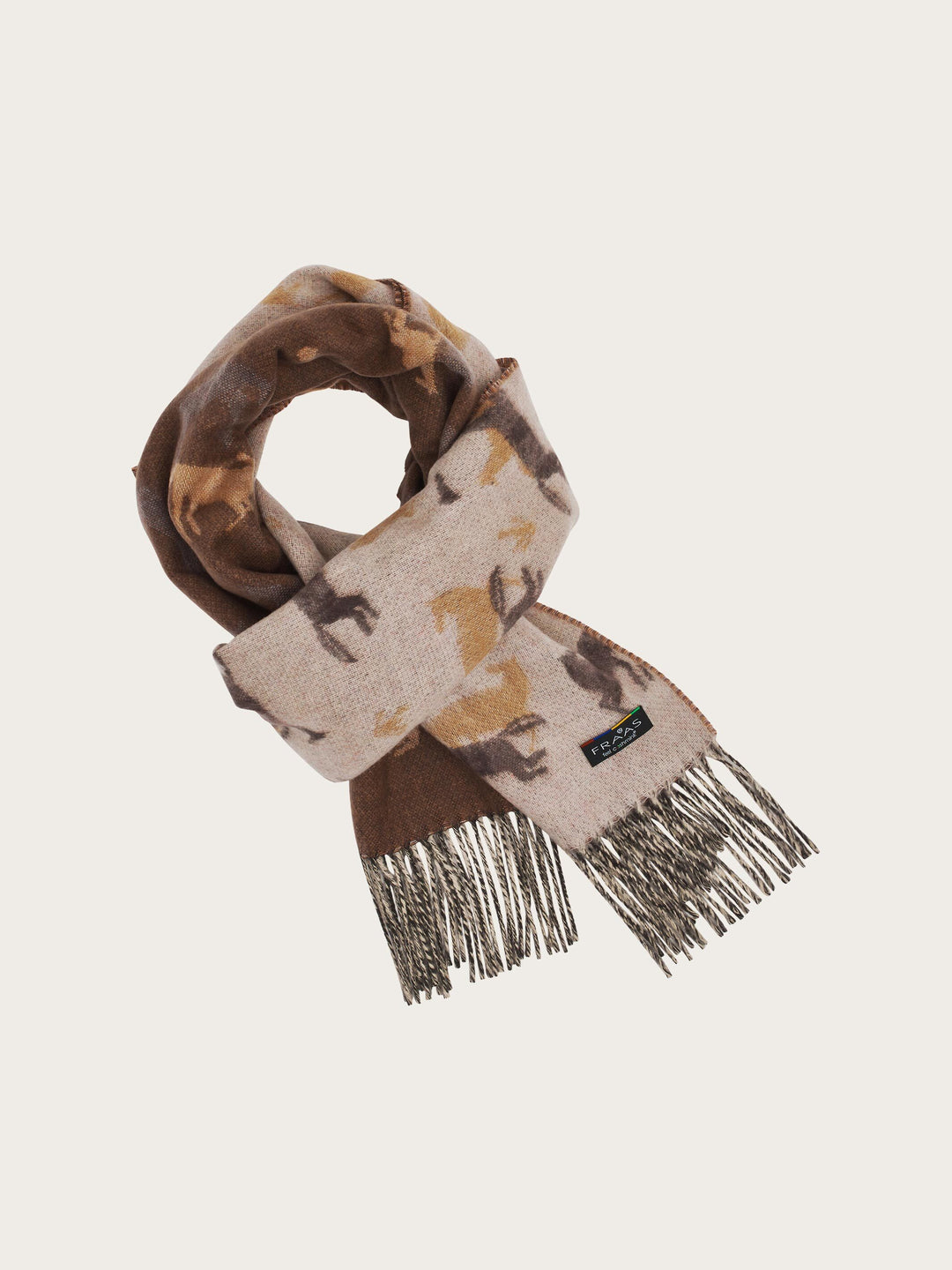 Cashmink-Schal mit Pferde-Design