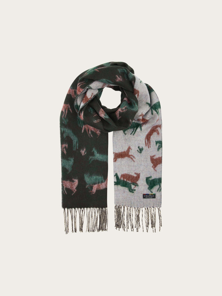 Cashmink-Schal mit Pferde-Design