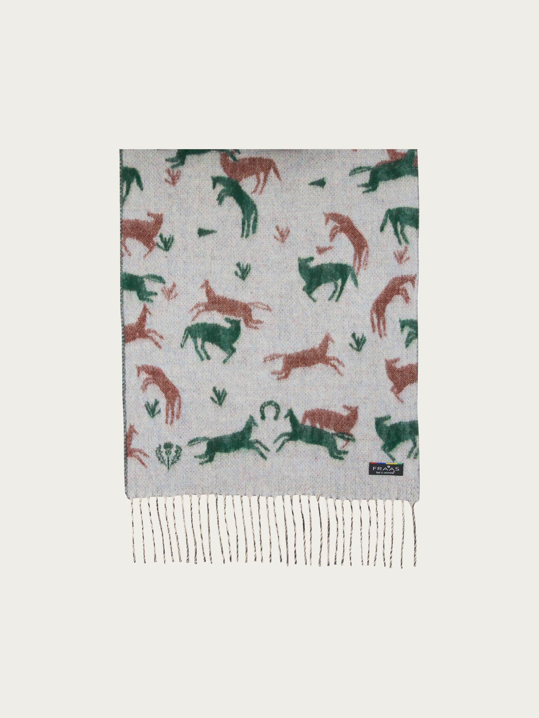 Cashmink-Schal mit Pferde-Design