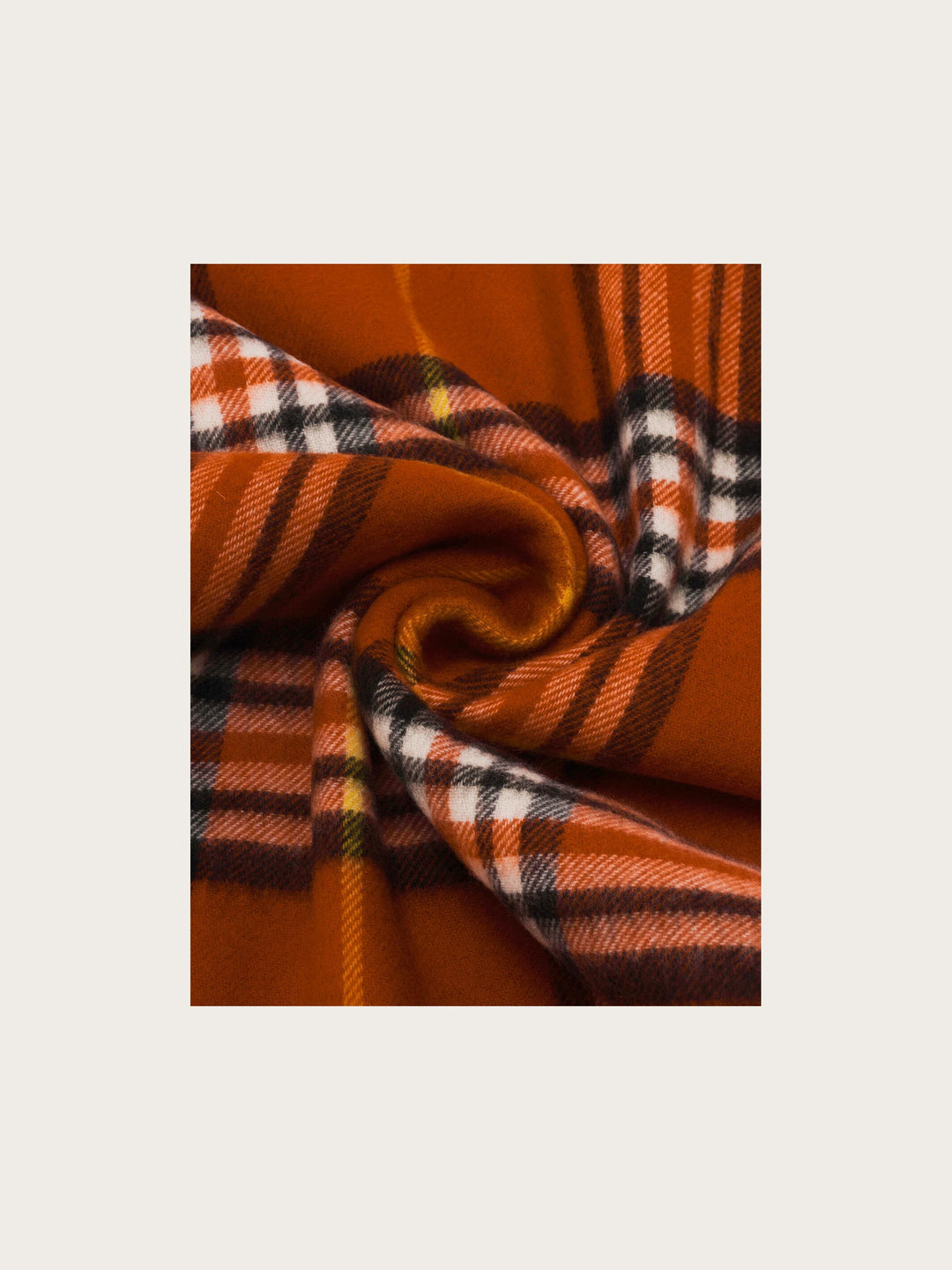 Schmaler Cashmink-Schal mit FRAAS Plaid Karo