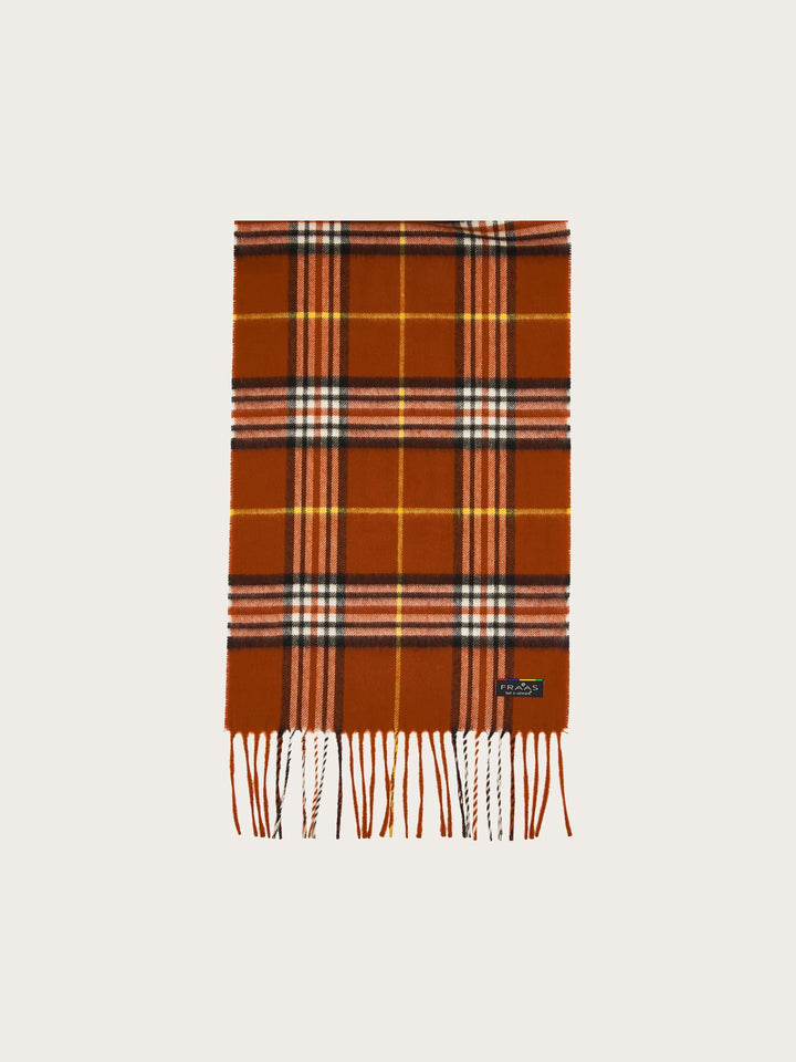 Schmaler Cashmink-Schal mit FRAAS Plaid Karo