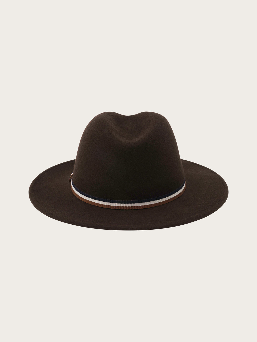Wasserabweisender Fedora Hut mit bugatti-Flag und Filz-Optik