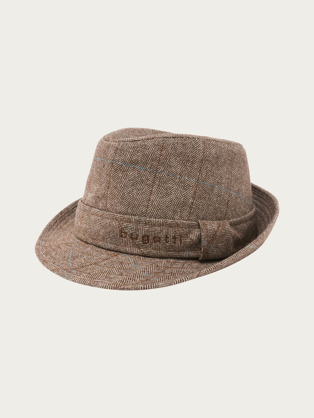bugatti Trilby mit Fischgrät-Design