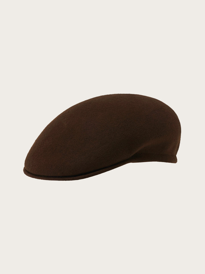 Wasserabweisende Filz-Flatcap