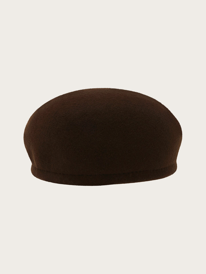 Wasserabweisende Filz-Flatcap