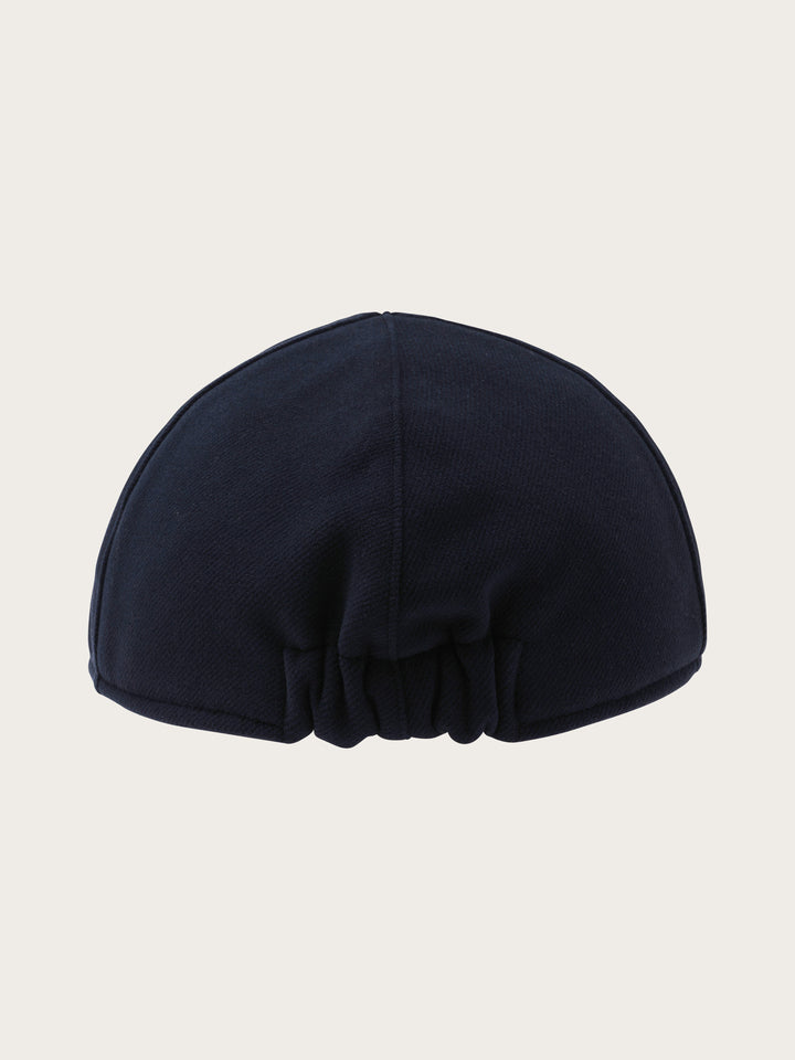 Einfarbige melierte bugatti Flatcap mit Ohrenklappen