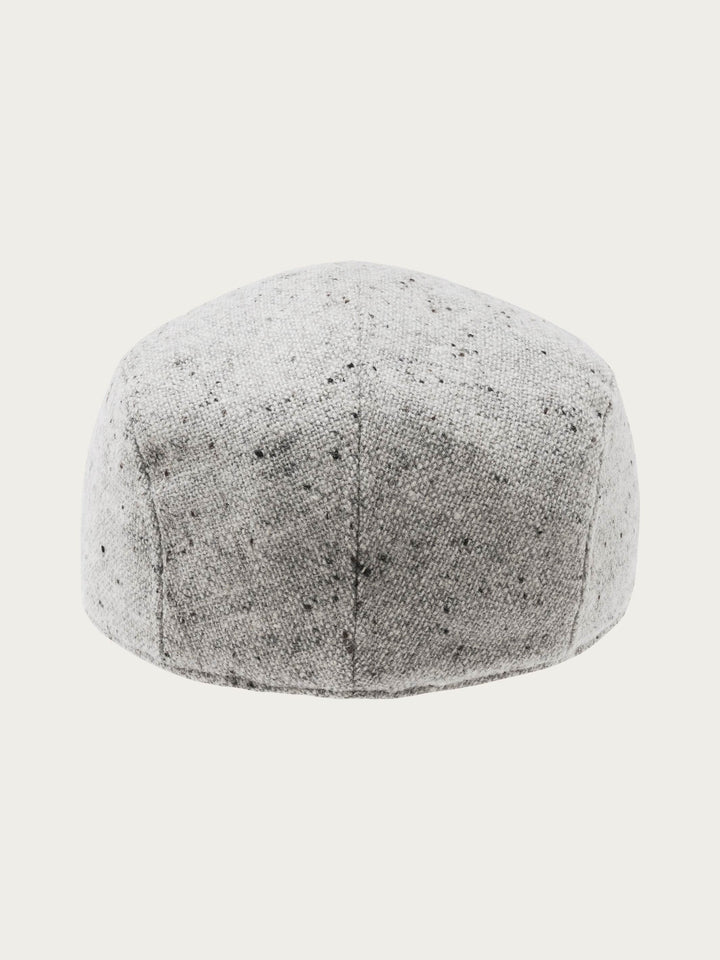 Winddichte bugatti Tweed-Flatcap mit Ohrenklappen