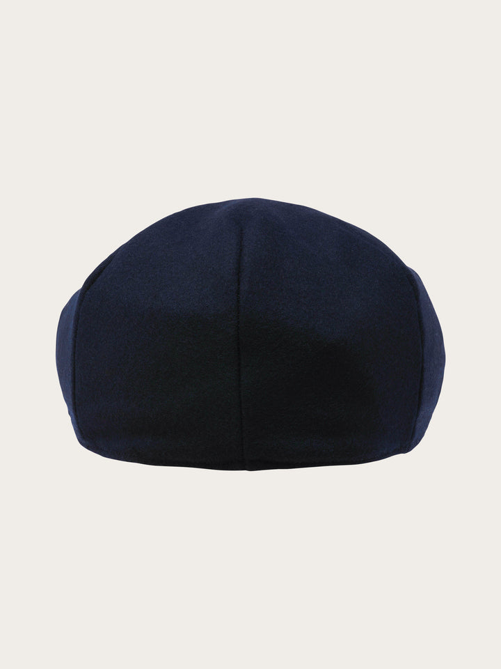Winddichte, einfarbige bugatti Flatcap mit Ohrenklappen