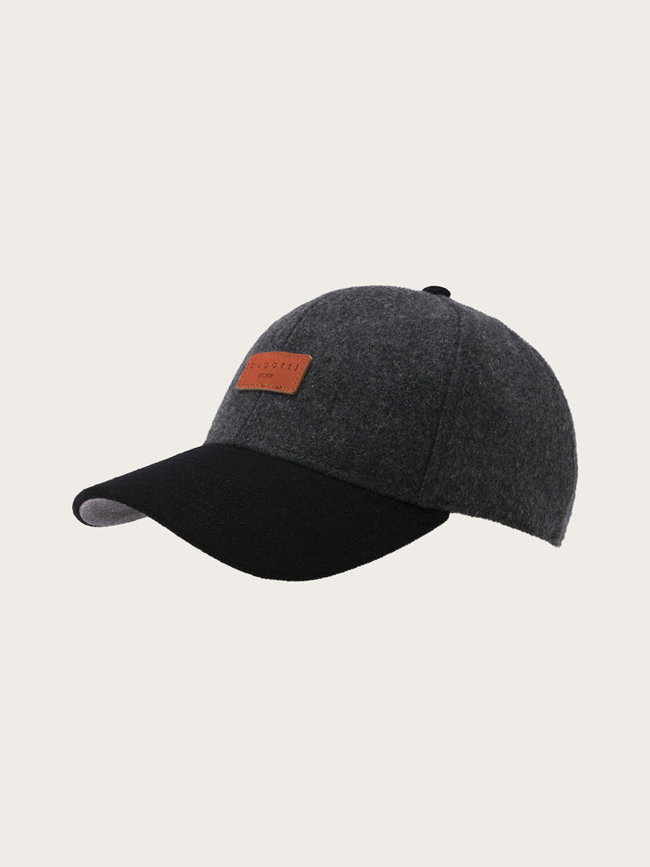 Zweifarbige bugatti Baseballkappe mit Patch