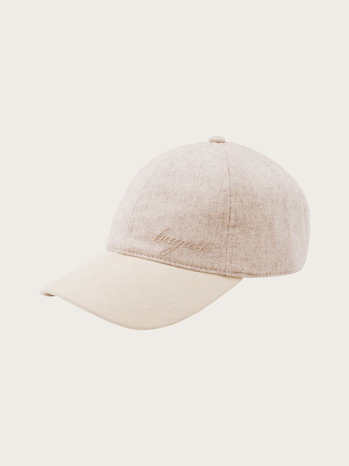 bugatti Basecap mit Nadelstreifen-Design in Wollmischung