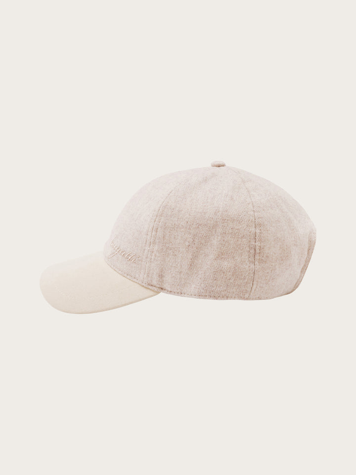 bugatti Basecap mit Nadelstreifen-Design in Wollmischung