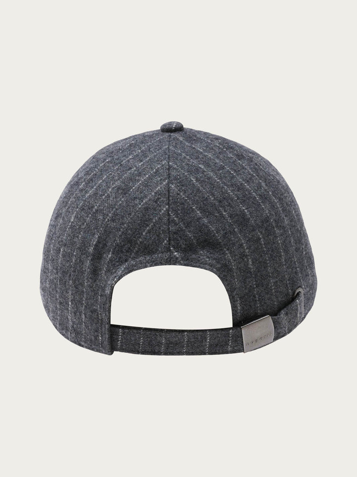 bugatti Basecap mit Nadelstreifen-Design in Wollmischung