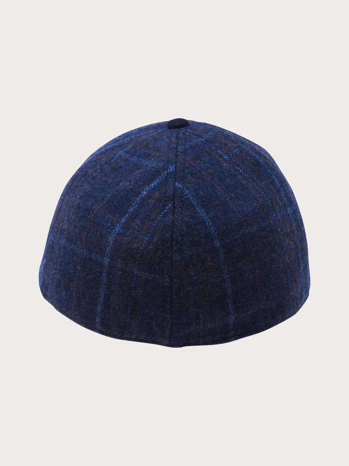 Winddichte bugatti Basecap mit Karo-Design und Ohrenklappen
