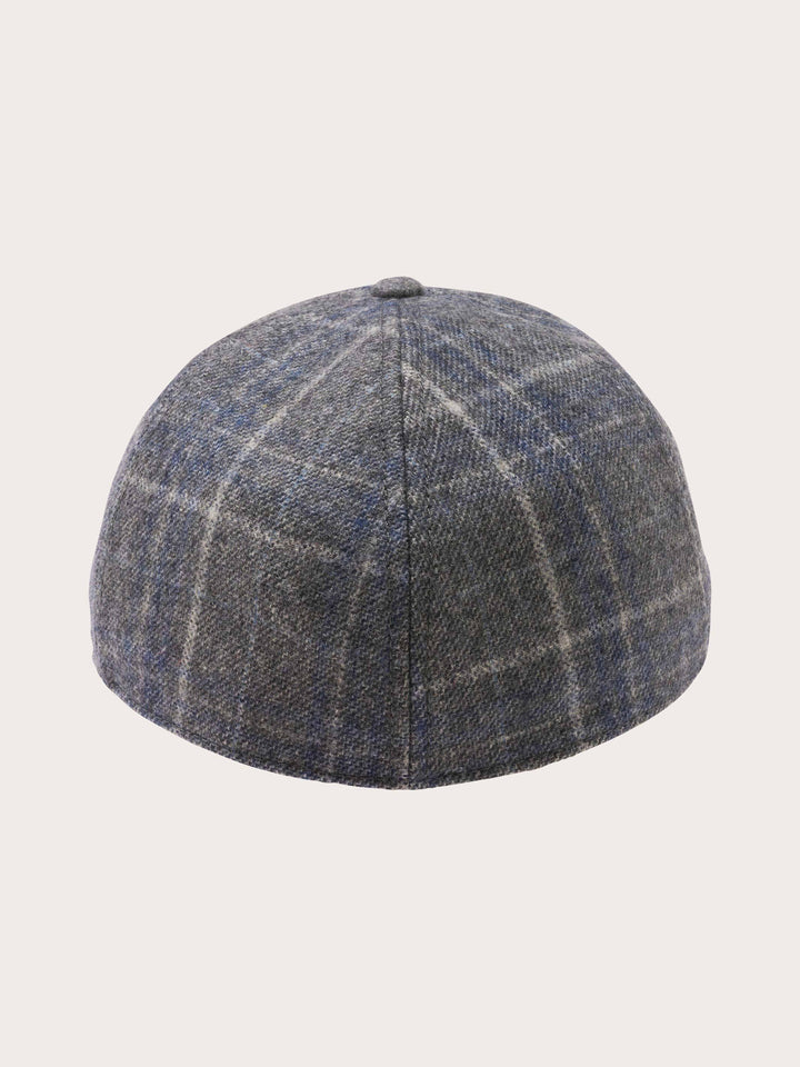 Winddichte bugatti Basecap mit Karo-Design und Ohrenklappen
