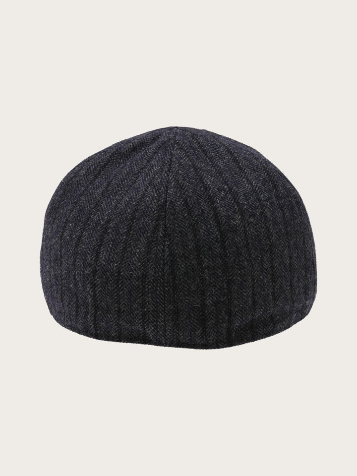 Winddichte bugatti Basecap mit Fischgrät-Design und Ohrenklappen